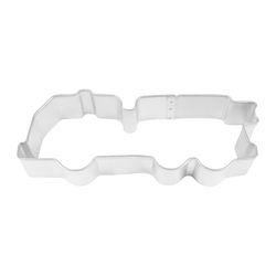 R&M International Corp 3 in. W X 5 in. L Fire Truck Cookie Cutter Silver 1 pc