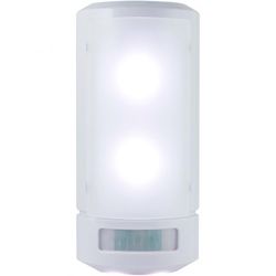 GE 1-Light White Wireless Wall Sconce