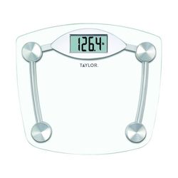 Taylor 400 lb Digital Bathroom Scale Clear