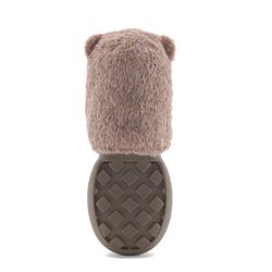 Bark Brown Cotton/Rubber PB Beaver Dog Toy Medium