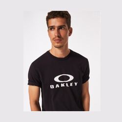 Oakley L Short Sleeve Men's Crew Neck Blackout O Bark Tee Shirt