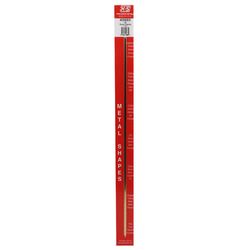 K&S 1/8 in. W X 12 in. L Square Brass Tube 1 pk