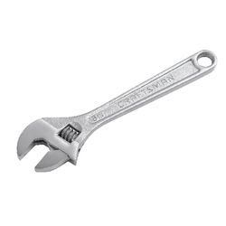 CRAFTSMAN Adjustable Wrench 8 in. L 1 pc