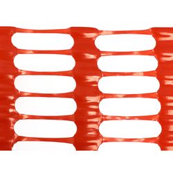 Tenax 4 ft. H X 100 ft. L Polypropylene Safety Fencing Orange