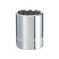 CRAFTSMAN 22 mm X 1/2 in. drive Metric 12 Point Standard Shallow Socket 1 pc