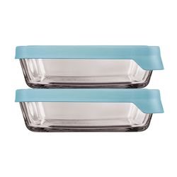 Anchor Hocking TrueSeal 6 cups Clear Food Storage Container Set 2 pk