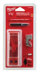 Milwaukee Switchblade Hardened Steel Wood Chiseling Replacement Switchblade 1-3/8 in. L 5 pc
