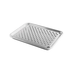 Nordic Ware Aluminum Baking Sheet with Cooling Rack 12.1 in. Silver
