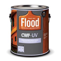 Flood CWF-UV Matte Natural Fully-Transparent Water-Based Wood Finish 1 gal