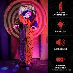Haunted Hill Farm 5.3 ft. Standing Animated Animatronic