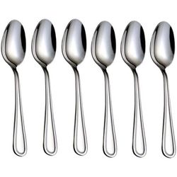 Cambridge Malibu Silver Stainless Steel Teaspoon Set 6 pc