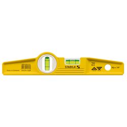STABILA 10 in. Aluminum Type 81 S Torpedo Level 2 vial