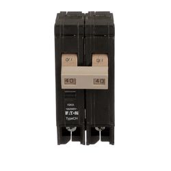 Eaton 40 amps Plug In 2-Pole Circuit Breaker
