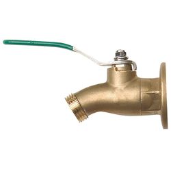 Champion Plumbing 1/2 in. FIP X 3/4 in. MHT Brass Ball Valve Hose Bibb