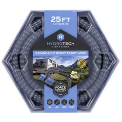 Hydrotech 5/8 in. D X 25 ft. L Medium Duty Professional Grade Expandable Lightweight Garden Hose