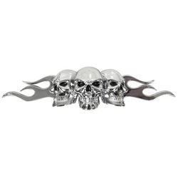 Custom Accessories Chrome Emblem 1 pk