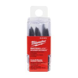 Milwaukee Switchblade Assorted Carbon Steel Self-Feed Drill Bit Set Hex Shank 9 pc