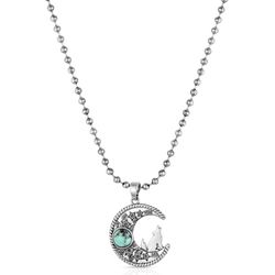 Montana Silversmiths Women's Coyote Moon Turquoise Necklace