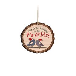 P Graham Dunn Multicolored Barky Our First Christmas Ornament 3.5 in.