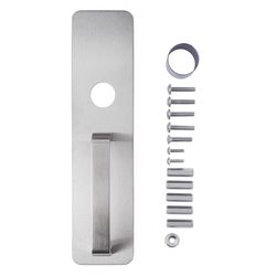 Brinks Commercial 13.87 in. L Stainless Steel Pull Plate