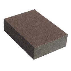 Norton MultiSand 4 in. L X 2-3/4 in. W X 1 in. Assorted Grit Fine/Very Fine Sanding Sponge