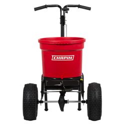 Chapin 72 in. W Broadcast Push Lawn Spreader For Fertilizer 70 lb