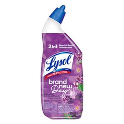 Lysol Brand New Day Lavender and Cotton Blossom Scent Toilet Bowl Cleaner 24 oz Gel