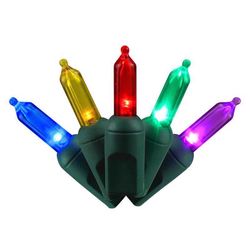 Celebrations LED T5 Multicolored 50 ct String Christmas Lights