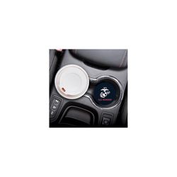P Graham Dunn Blue USMC Logo Car Coaster 6 pk