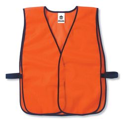 Ergodyne GloWear Economy Safety Vest Orange One Size Fits Most