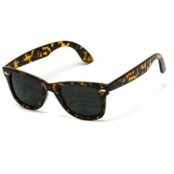 WearMe Pro Sunglasses Tortoise Frame Black Lens