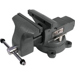 Wilton 8 in. Cast Iron Mechanics Bench Vise 360 deg Swivel Base