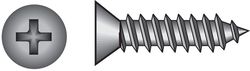 HILLMAN No. 10 Ga. X 1 in. L Phillips Flat Head Sheet Metal Screws 100 pk