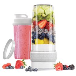 Bell & Howell White Plastic Blender 490 ml 1 speed