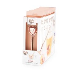 Pinky Up Rose Gold Stainless Steel Infusers