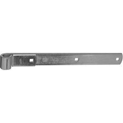 National Hardware 14 in. L Zinc-Plated Hinge Strap 1 pk