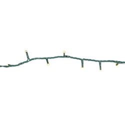 Holiday Bright Lights Starry LED Rice Compact Clear/Warm White 100 ct String Christmas Lights