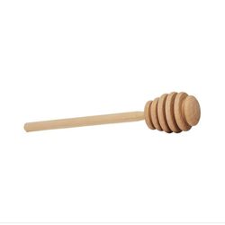 Savannah Bee Company Old Fashioned Natural Wood Honey Dipper