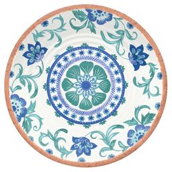 Tarhong Multicolored Melamine Artisan Salad Plate 1 each