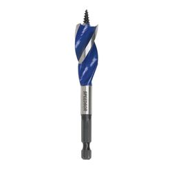 IRWIN Speedbor 5/8 in. X 4 in. L Carbon Steel Wood Boring Bit Quick-Change Hex Shank 1 pc