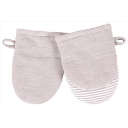 KAF Home Gray Cotton Pot Holder/Trivet