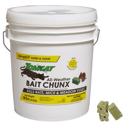 Tomcat Toxic Peanut-Flavored Bait Blocks For Mice and Rats 18 lb