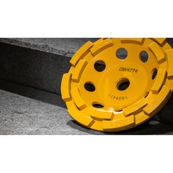 DeWalt Extended Performance 4-1/2 in. D X 5/8 in. X 1.5 in. thick Cup Grinding Wheel 1 pc