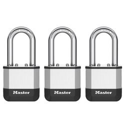 Master Lock Elite 1.75 in. W X 3.5 in. L Laminated Steel 5-Pin Cylinder Padlock