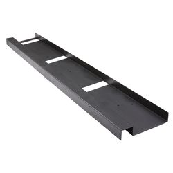 Fortress Building Products Evolution 144 in. L X 8 in. W Metal Black Sand S-Ledger 1 pk