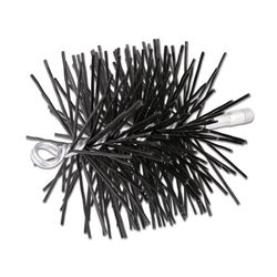 MEECO'S RED DEVIL 8 in. Round Poly Chimney Brush