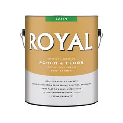 Royal Satin Tile Red Porch and Floor Paint+Primer 1 gal