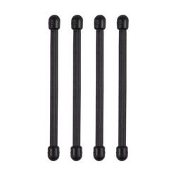 Nite Ize Gear Tie 3 in. L Black Twist Ties 4 pk