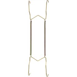 HILLMAN Brass-Plated Gold ,Plate Hanger 30 lb 1 pk