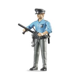 Bruder Bworld Policeman Light Skin Toy Multicolored